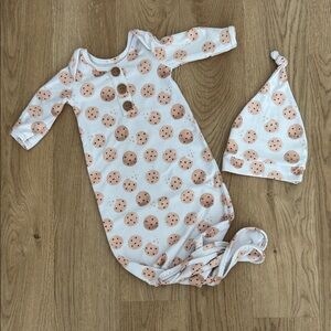 Caden Lane Cookie Print Kids Pajamas Sleep Sack